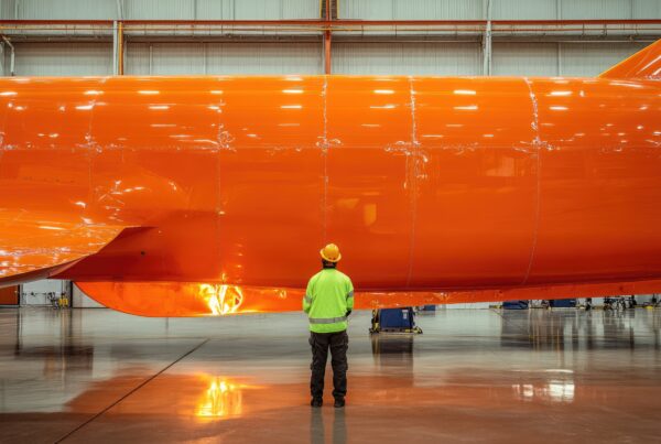 AI-assisted composite aircraft inspection using advanced NDT technologies to improve defect detection, CT analysis, and aerospace quality assurance.